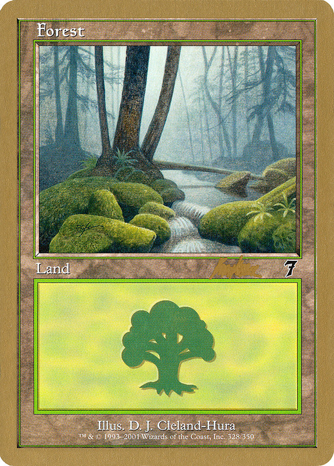 Forest (328) (Brian Kibler) [World Championship Decks 2002] | Exor Games Truro