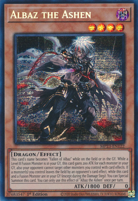 Albaz the Ashen [MP23-EN122] Prismatic Secret Rare | Exor Games Truro