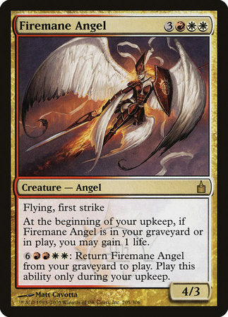 Firemane Angel [Ravnica: City of Guilds] | Exor Games Truro