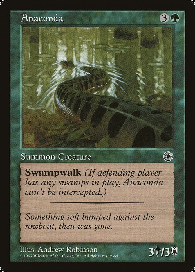 Anaconda (With Flavor Text) [Portal] | Exor Games Truro