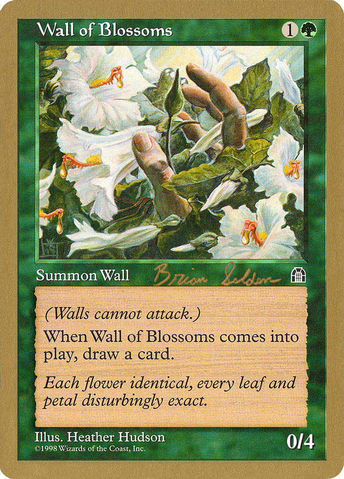 Wall of Blossoms (Brian Selden) [World Championship Decks 1998] | Exor Games Truro