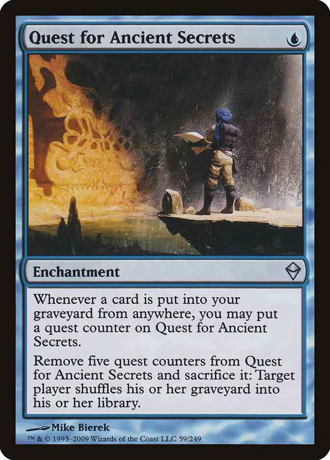Quest for Ancient Secrets [Zendikar] | Exor Games Truro