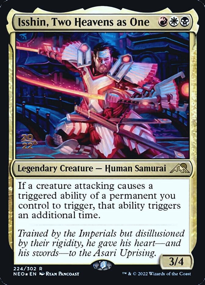 Isshin, Two Heavens as One [Kamigawa: Neon Dynasty Prerelease Promos] | Exor Games Truro