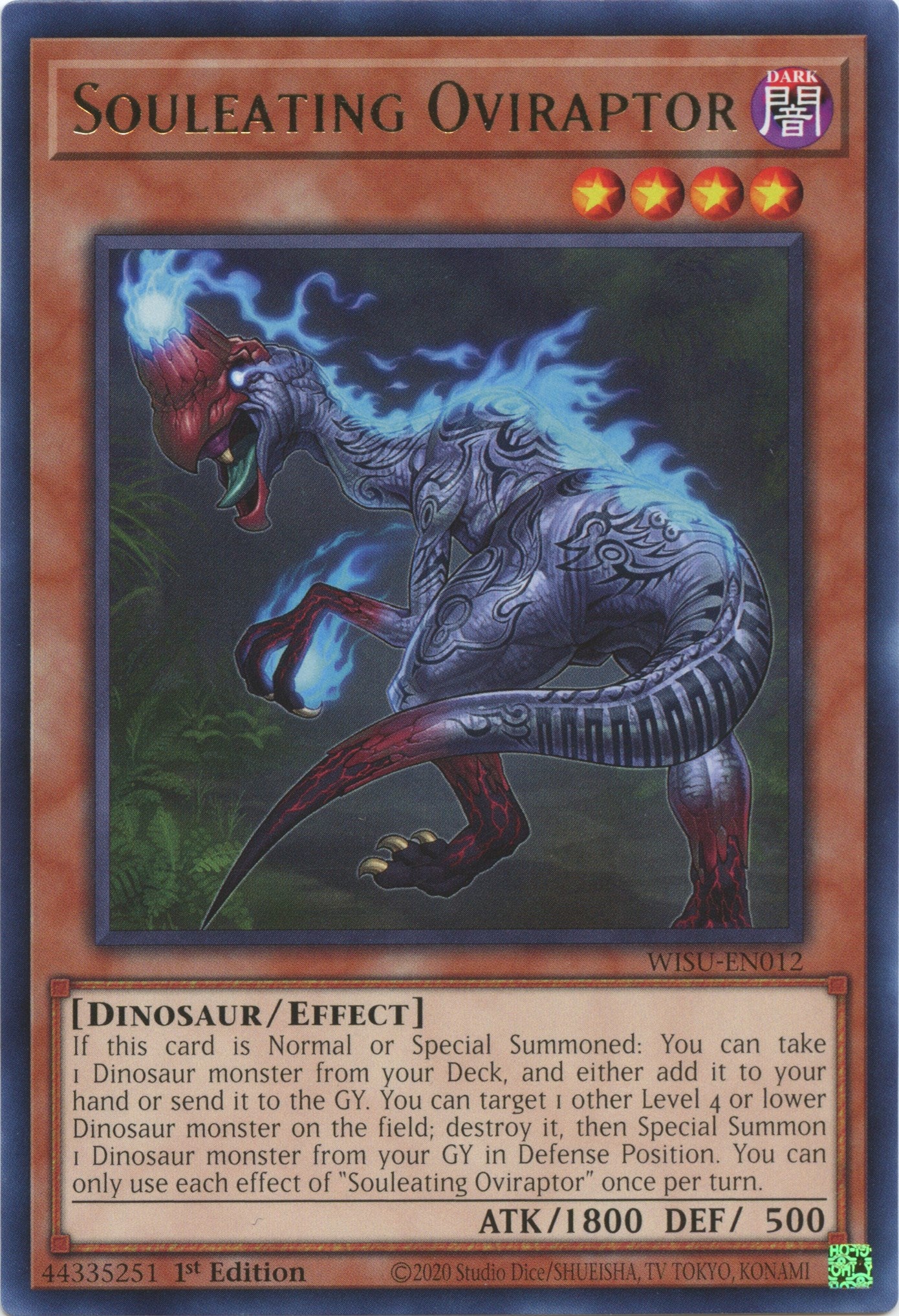 Souleating Oviraptor [WISU-EN012] Rare | Exor Games Truro