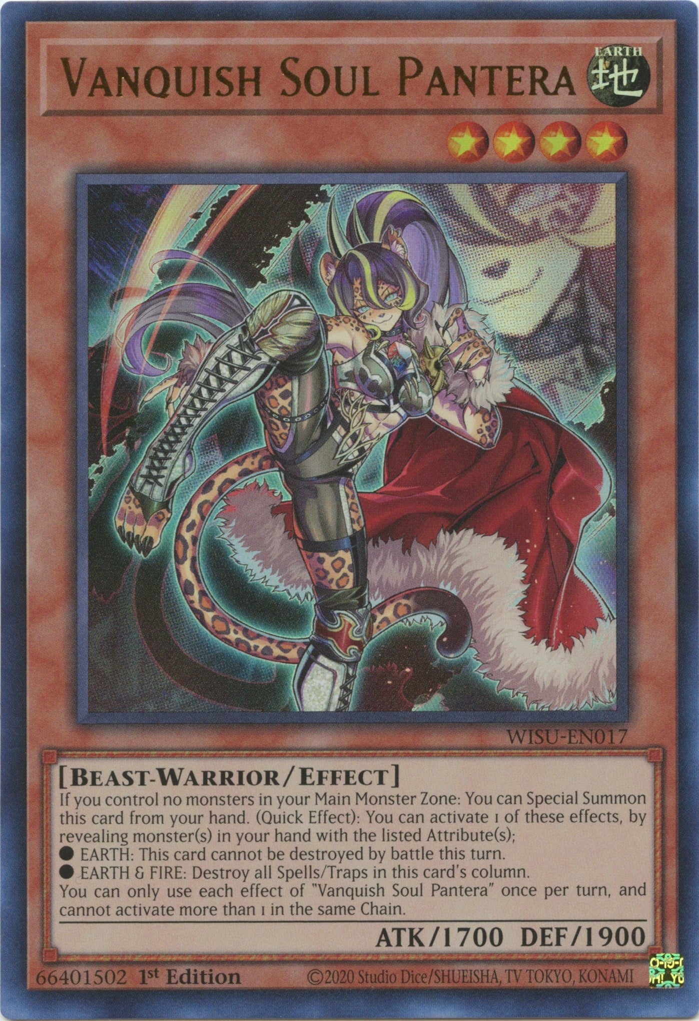 Vanquish Soul Pantera [WISU-EN017] Ultra Rare | Exor Games Truro