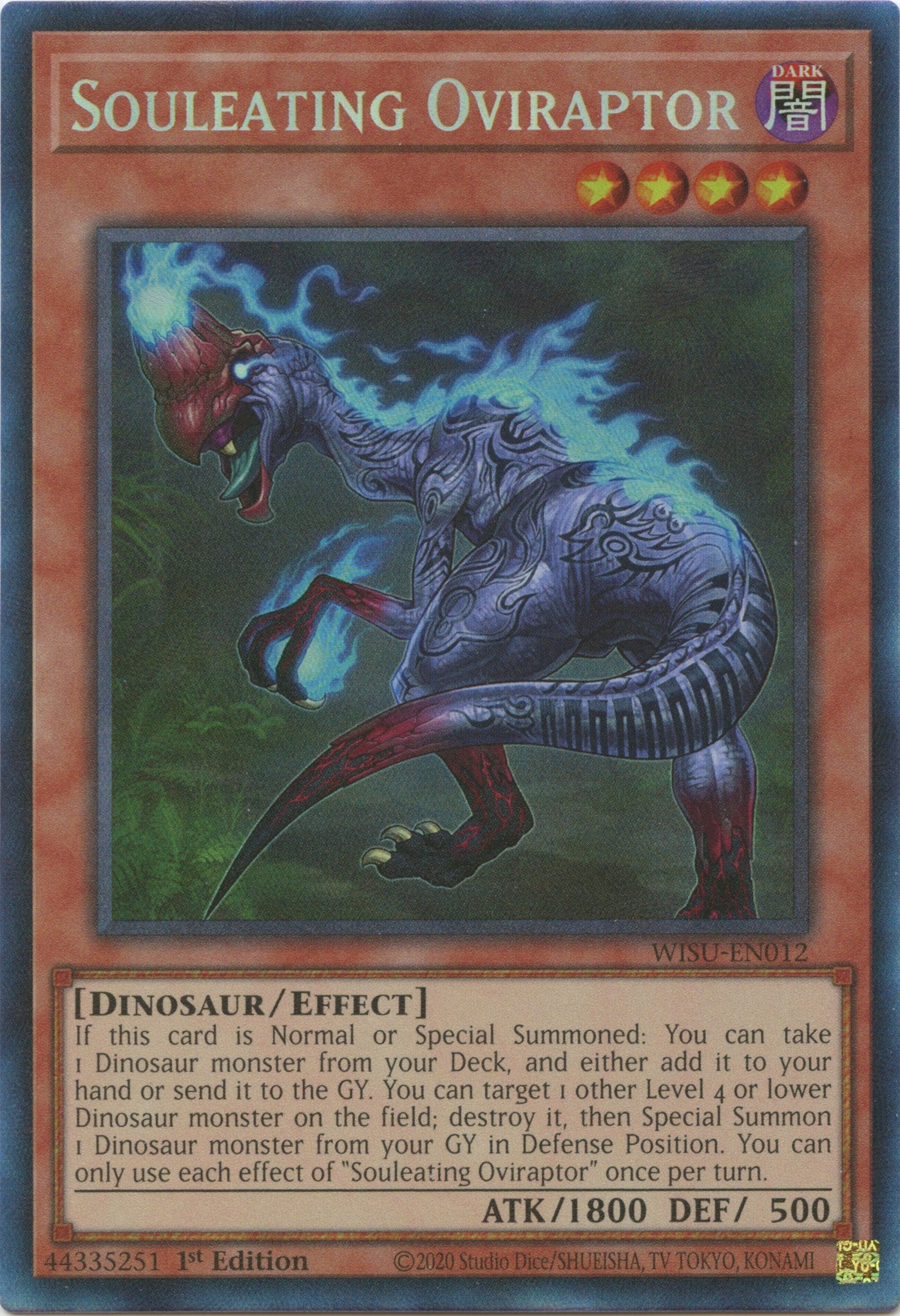 Souleating Oviraptor [WISU-EN012] Collector's Rare | Exor Games Truro