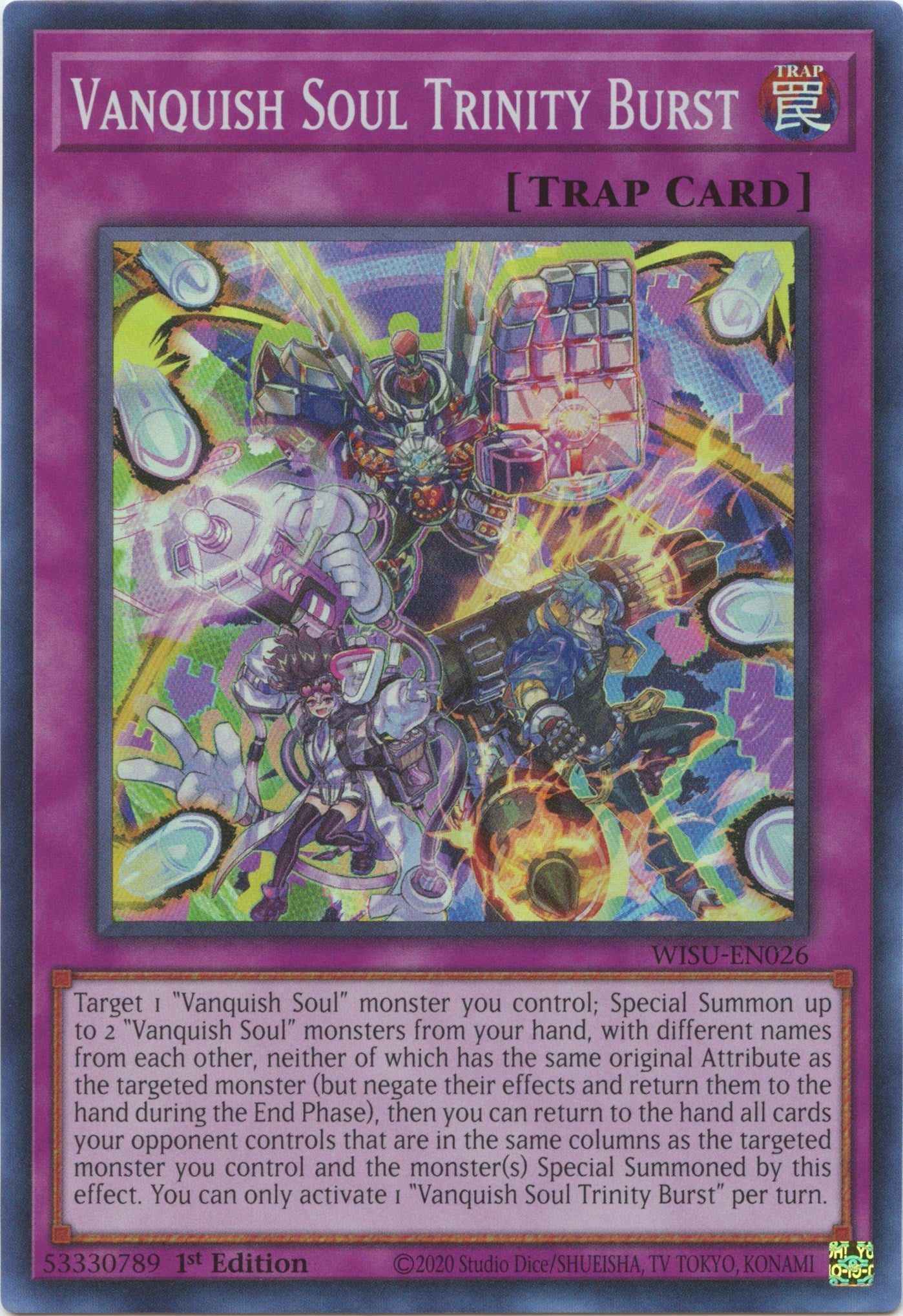 Vanquish Soul Trinity Burst [WISU-EN026] Super Rare | Exor Games Truro