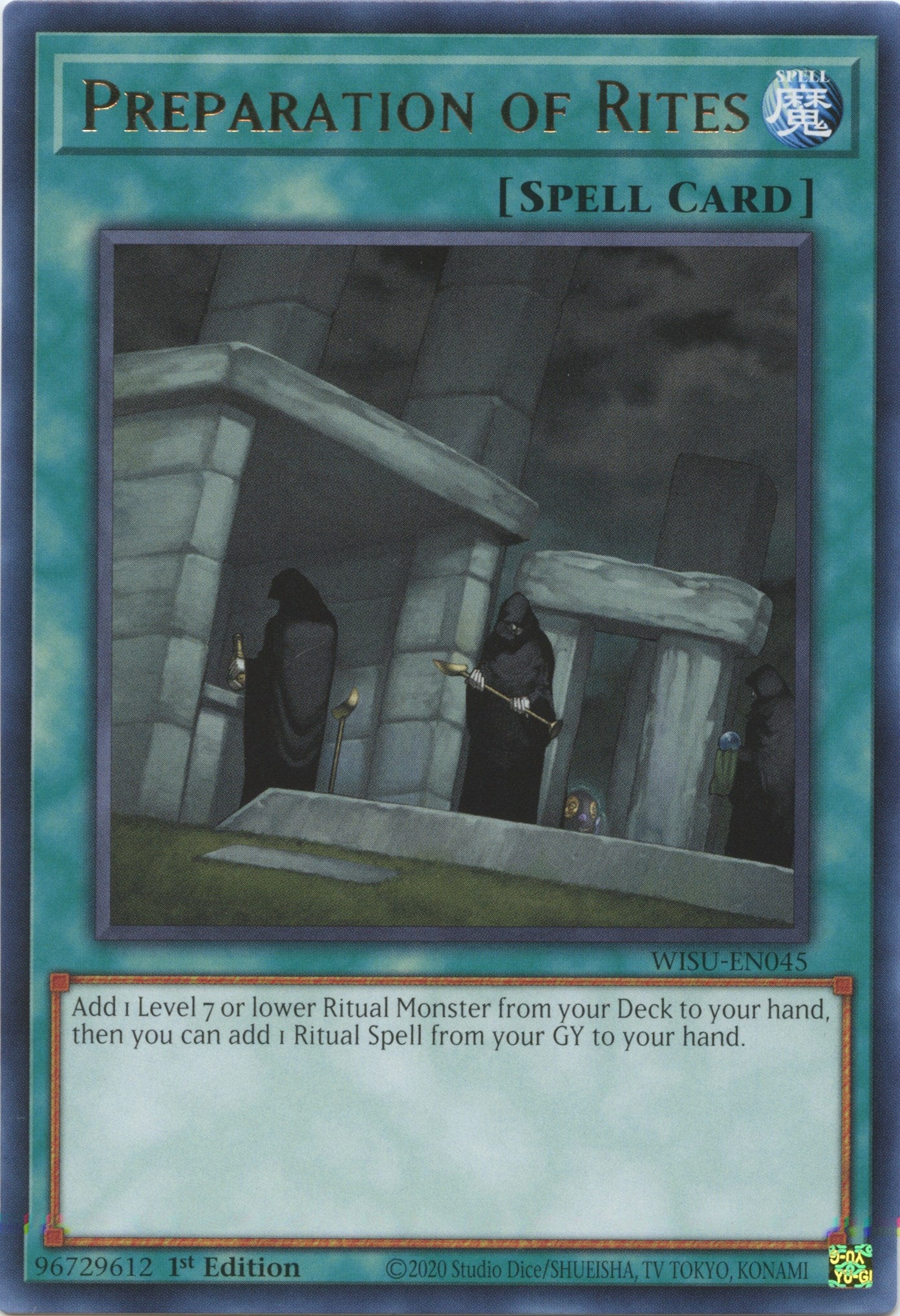 Preparation of Rites [WISU-EN045] Rare | Exor Games Truro