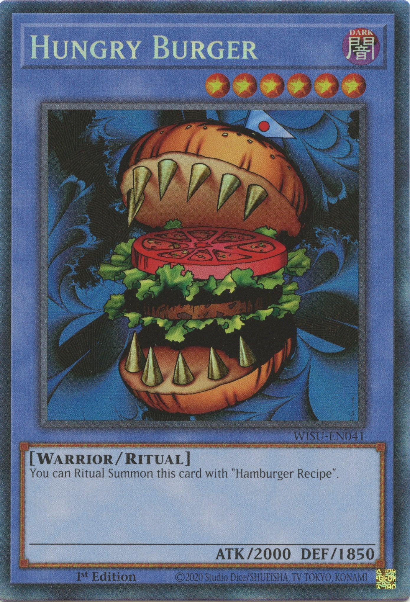 Hungry Burger [WISU-EN041] Collector's Rare | Exor Games Truro