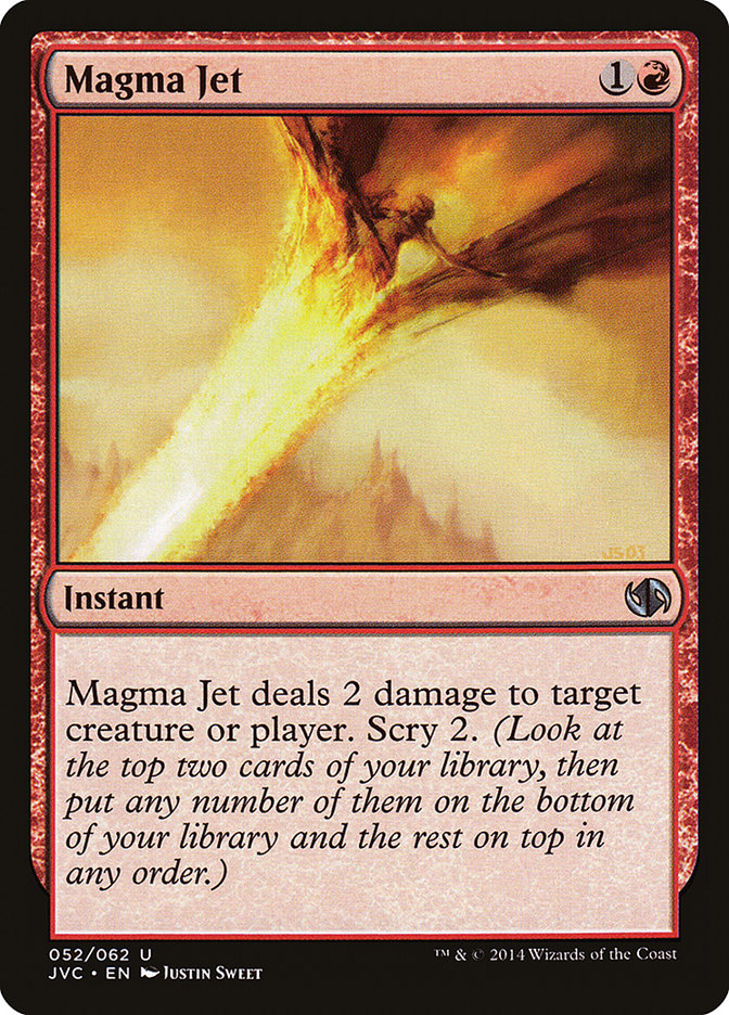 Magma Jet [Duel Decks Anthology] | Exor Games Truro