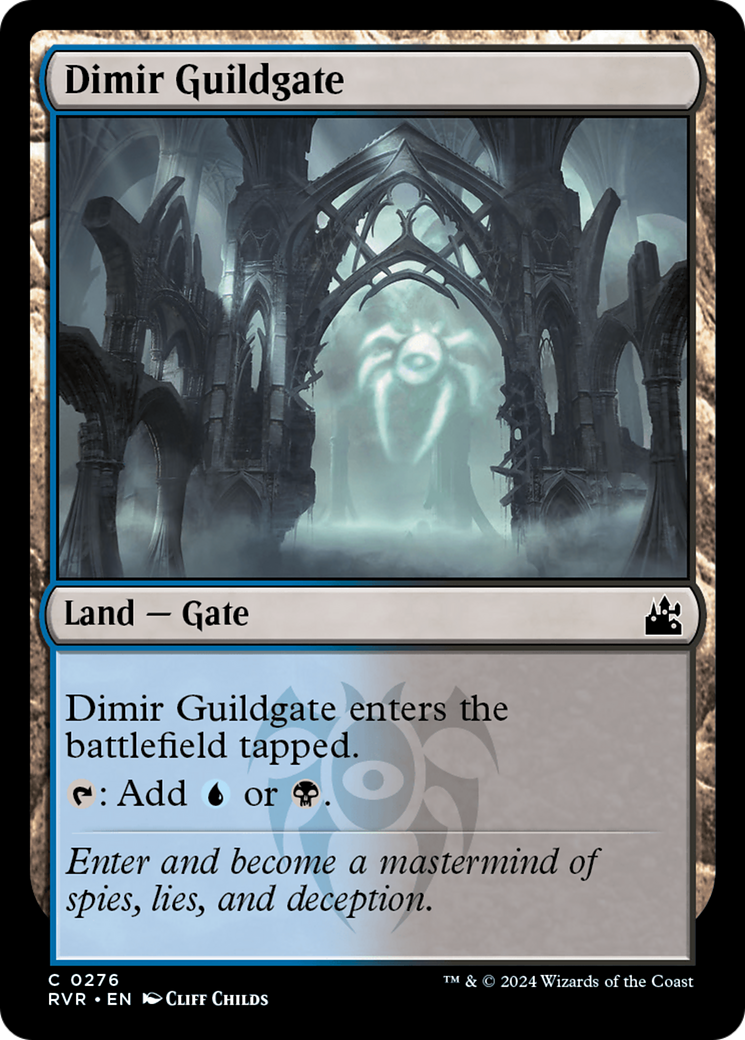 Dimir Guildgate [Ravnica Remastered] | Exor Games Truro