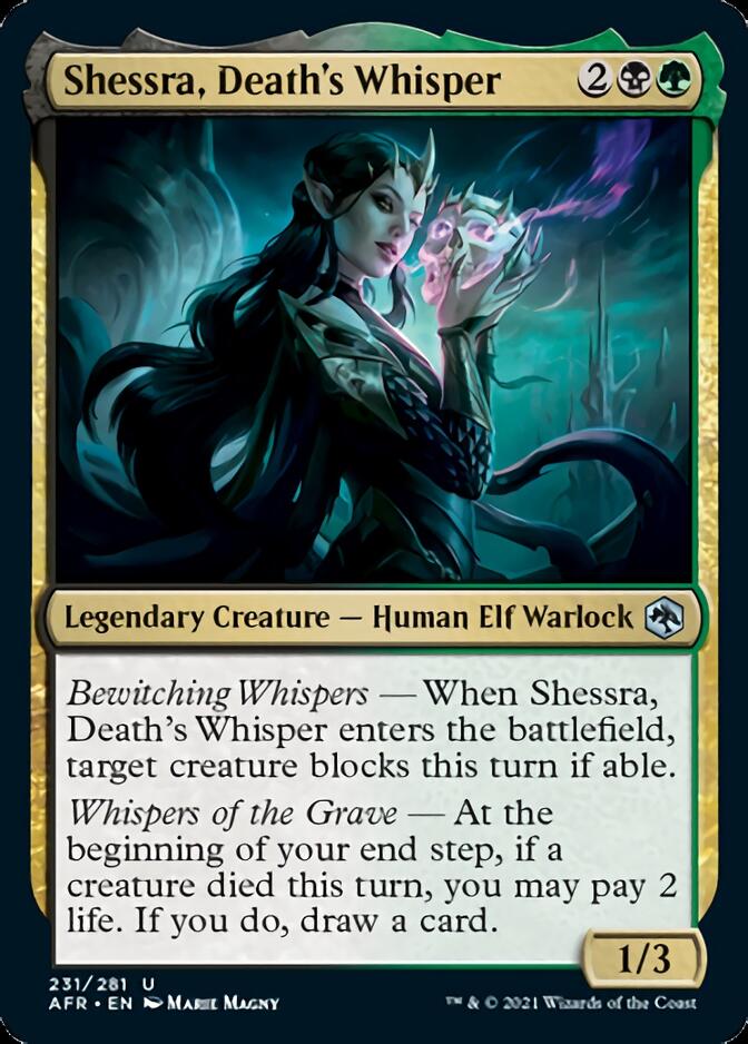 Shessra, Death's Whisper [Dungeons & Dragons: Adventures in the Forgotten Realms] | Exor Games Truro