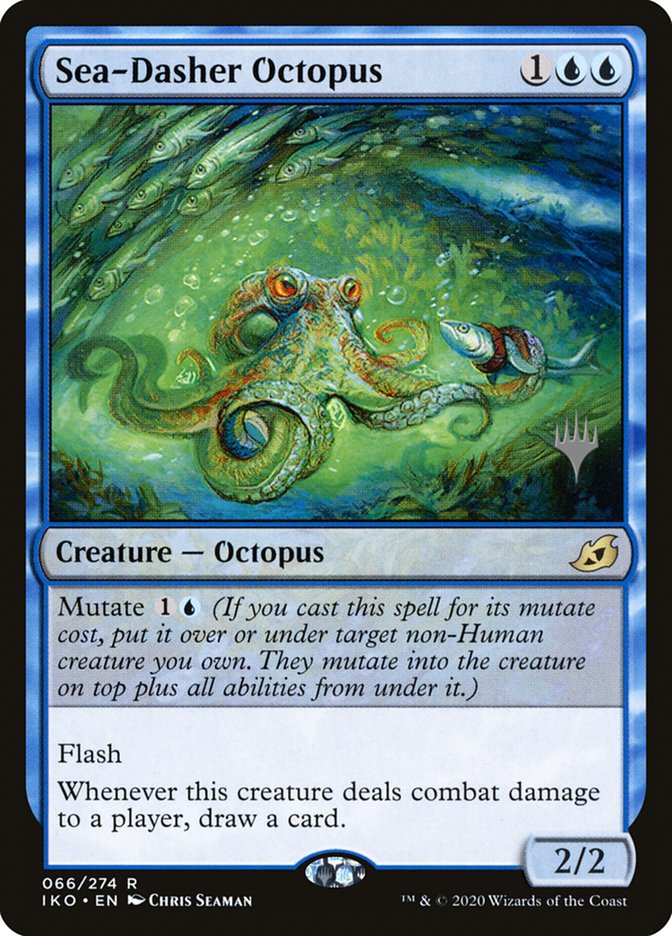 Sea-Dasher Octopus (Promo Pack) [Ikoria: Lair of Behemoths Promos] | Exor Games Truro