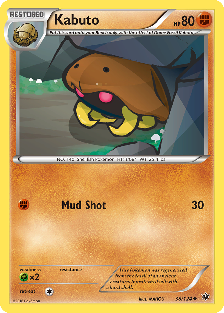 Kabuto (38/124) [XY: Fates Collide] | Exor Games Truro