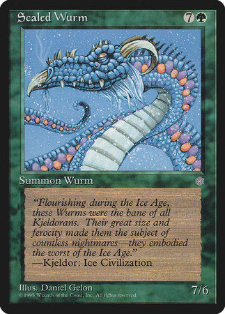 Scaled Wurm [Ice Age] | Exor Games Truro