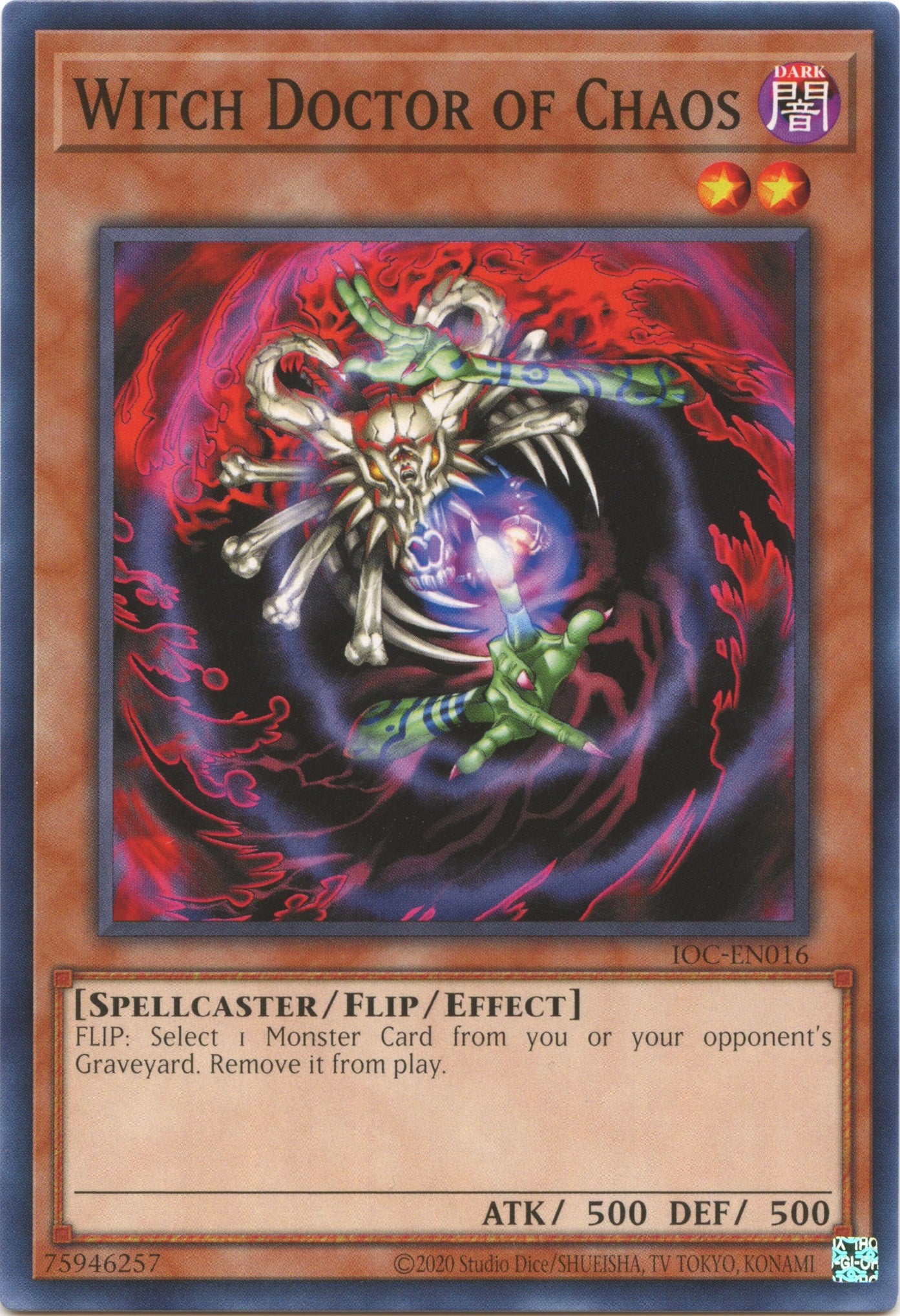 Witch Doctor of Chaos (25th Anniversary) [IOC-EN016] Common | Exor Games Truro