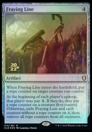 Fraying Line [Commander Legends: Battle for Baldur's Gate Prerelease Promos] | Exor Games Truro
