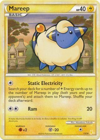 Mareep (13/30) [HeartGold & SoulSilver: Trainer Kit - Raichu] | Exor Games Truro