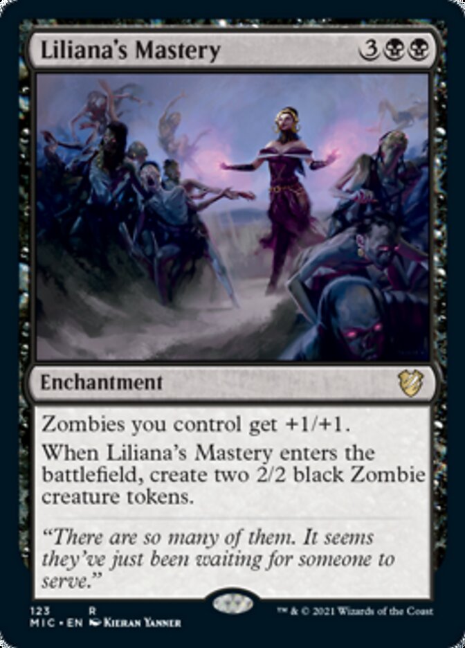 Liliana's Mastery [Innistrad: Midnight Hunt Commander] | Exor Games Truro