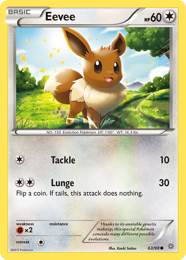 Eevee (63/98) [XY: Ancient Origins] | Exor Games Truro