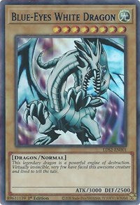 Blue-Eyes White Dragon (Blue) [LDS2-EN001] Ultra Rare | Exor Games Truro