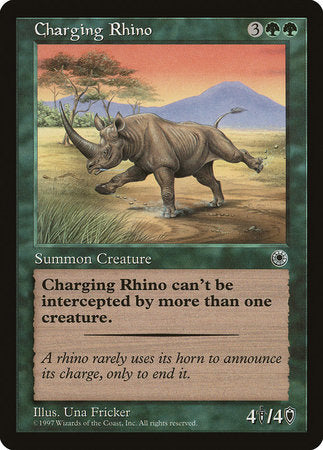 Charging Rhino [Portal] | Exor Games Truro