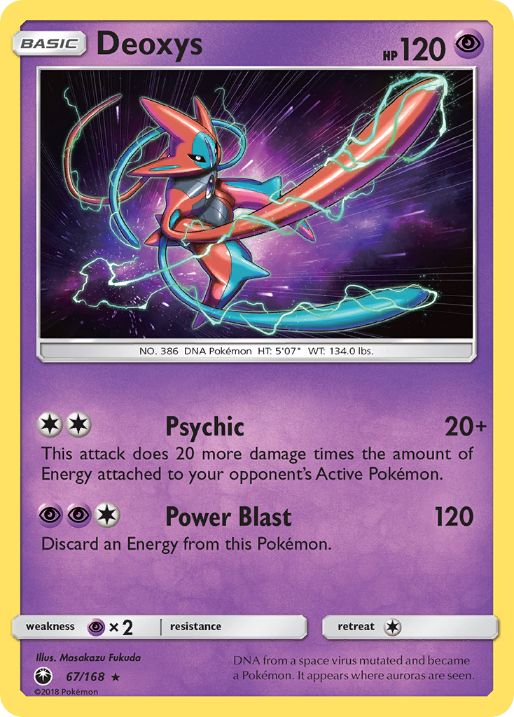 Deoxys (67/168) [Sun & Moon: Celestial Storm] | Exor Games Truro