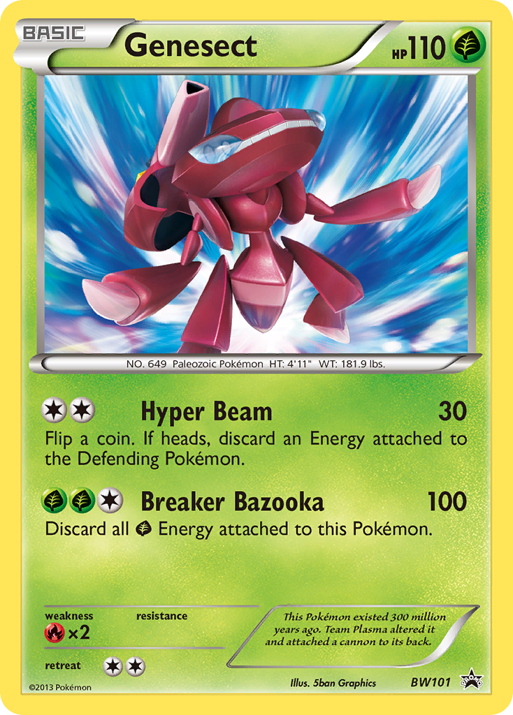 Genesect (BW101) [Black & White: Black Star Promos] | Exor Games Truro