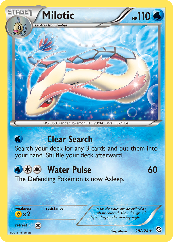 Milotic (28/124) [Black & White: Dragons Exalted] | Exor Games Truro