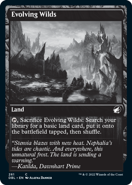 Evolving Wilds (261) [Innistrad: Double Feature] | Exor Games Truro