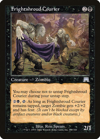 Frightshroud Courier [Onslaught] | Exor Games Truro