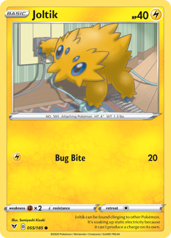 Joltik (055/185) [Sword & Shield: Vivid Voltage] | Exor Games Truro