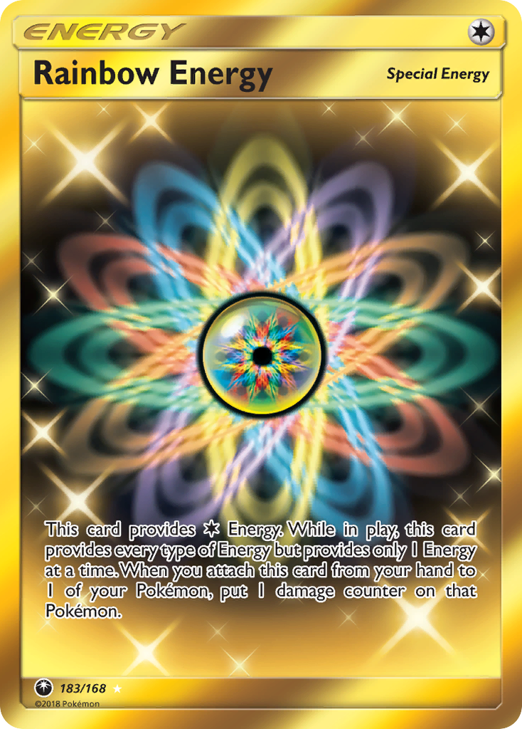 Rainbow Energy (183/168) [Sun & Moon: Celestial Storm] | Exor Games Truro