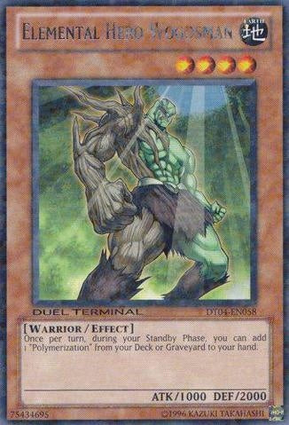 Elemental Hero Woodsman [DT04-EN058] Rare | Exor Games Truro