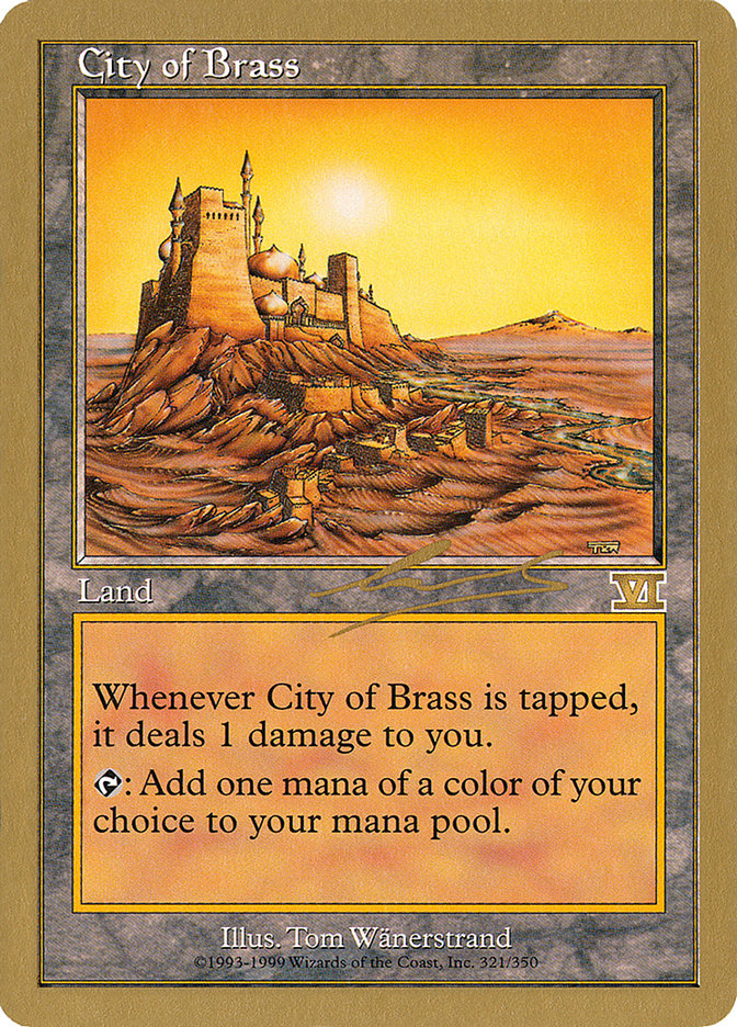 City of Brass (Nicolas Labarre) [World Championship Decks 2000] | Exor Games Truro