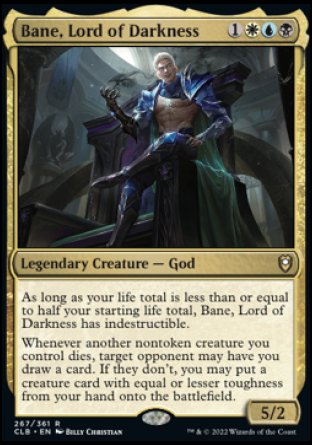 Bane, Lord of Darkness [Commander Legends: Battle for Baldur's Gate] | Exor Games Truro