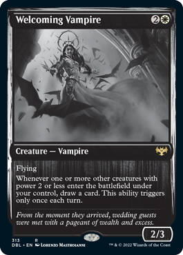 Welcoming Vampire [Innistrad: Double Feature] | Exor Games Truro