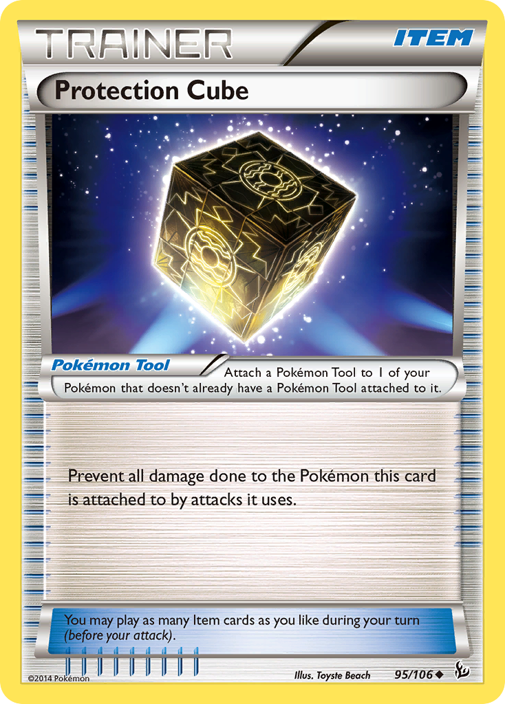 Protection Cube (95/106) [XY: Flashfire] | Exor Games Truro