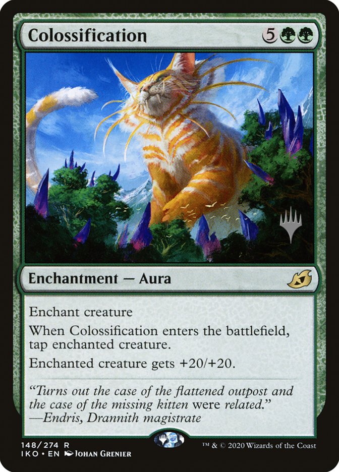 Colossification (Promo Pack) [Ikoria: Lair of Behemoths Promos] | Exor Games Truro