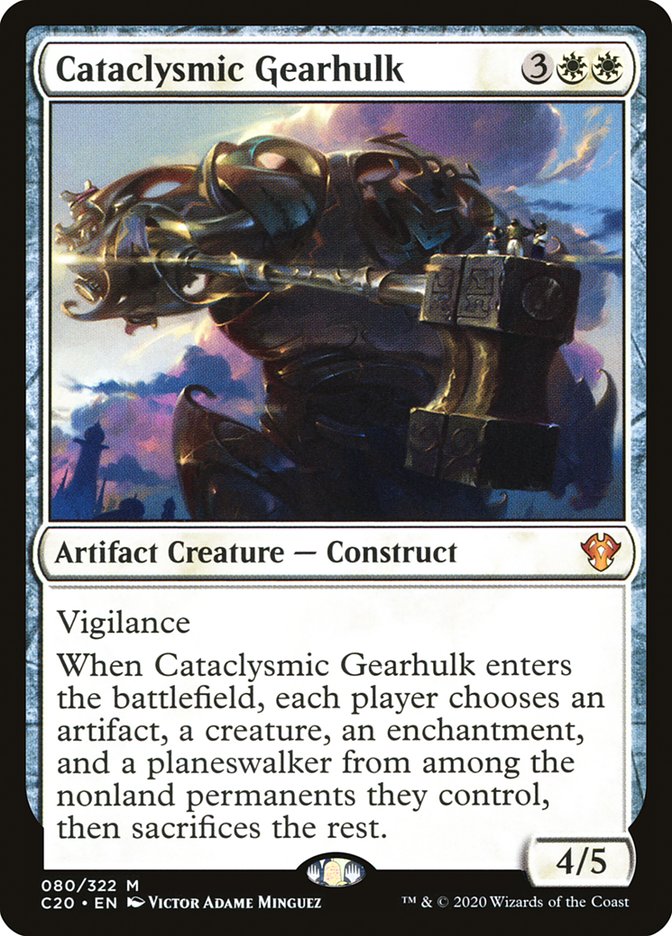 Cataclysmic Gearhulk [Commander 2020] | Exor Games Truro