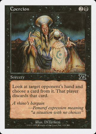 Coercion [Classic Sixth Edition] | Exor Games Truro