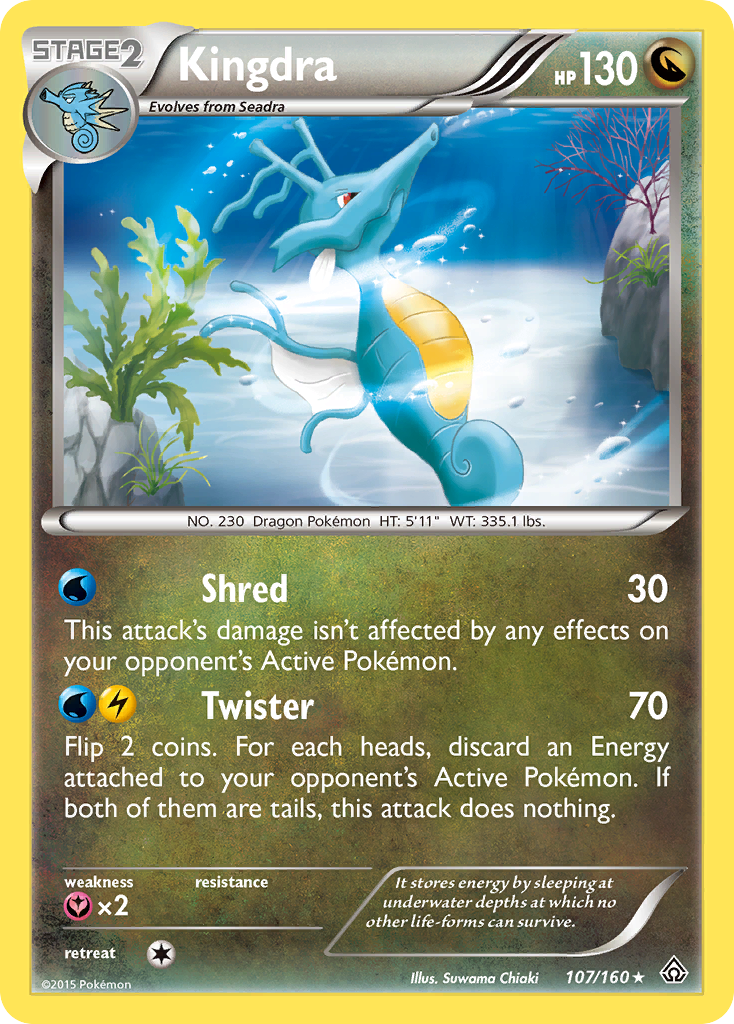 Kingdra (107/160) [XY: Primal Clash] | Exor Games Truro