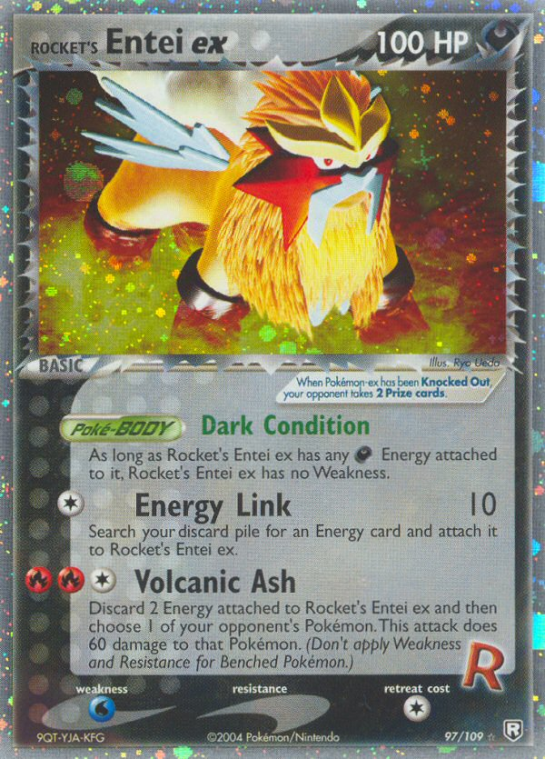 Rocket's Entei ex (97/109) [EX: Team Rocket Returns] | Exor Games Truro