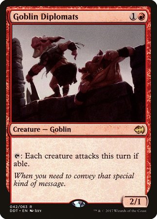 Goblin Diplomats [Duel Decks: Merfolk vs. Goblins] | Exor Games Truro