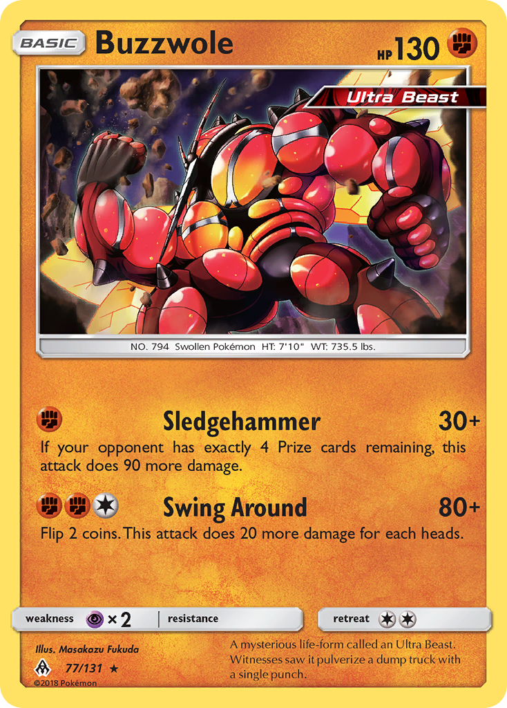 Buzzwole (77/131) [Sun & Moon: Forbidden Light] | Exor Games Truro