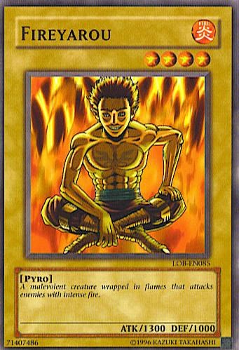Fireyarou [LOB-EN085] Common | Exor Games Truro