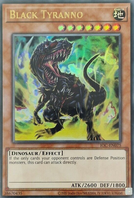 Black Tyranno (25th Anniversary) [IOC-EN075] Ultra Rare | Exor Games Truro