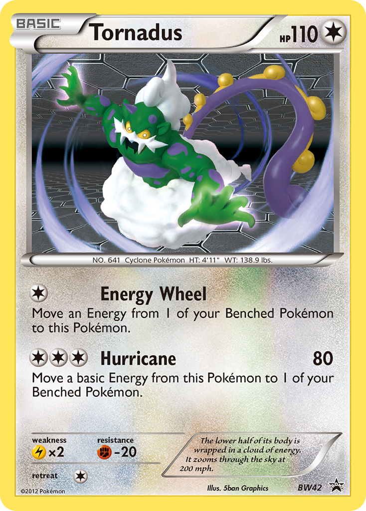 Tornadus (BW42) [Black & White: Black Star Promos] | Exor Games Truro