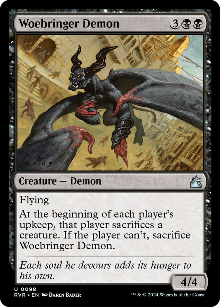 Woebringer Demon [Ravnica Remastered] | Exor Games Truro