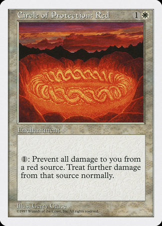 Circle of Protection: Red [Fifth Edition] | Exor Games Truro